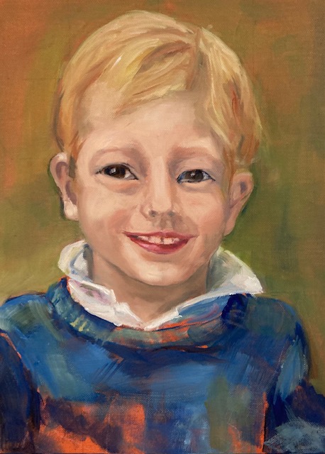 Junge - 30/40 - Öl/Leinwand