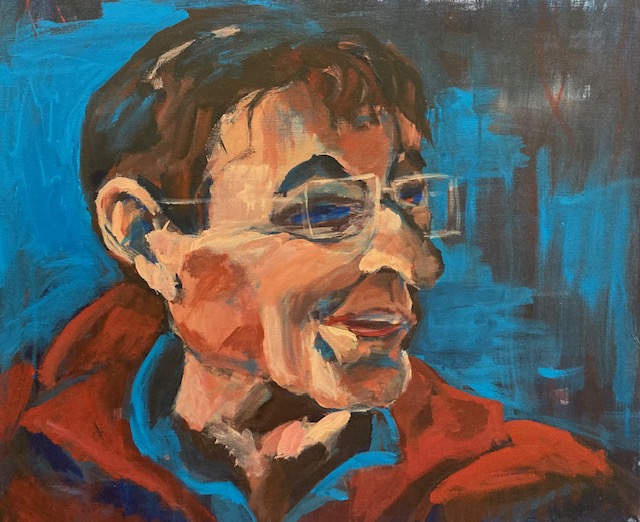 Hans 50/60 cm - Acryl/Leinwand