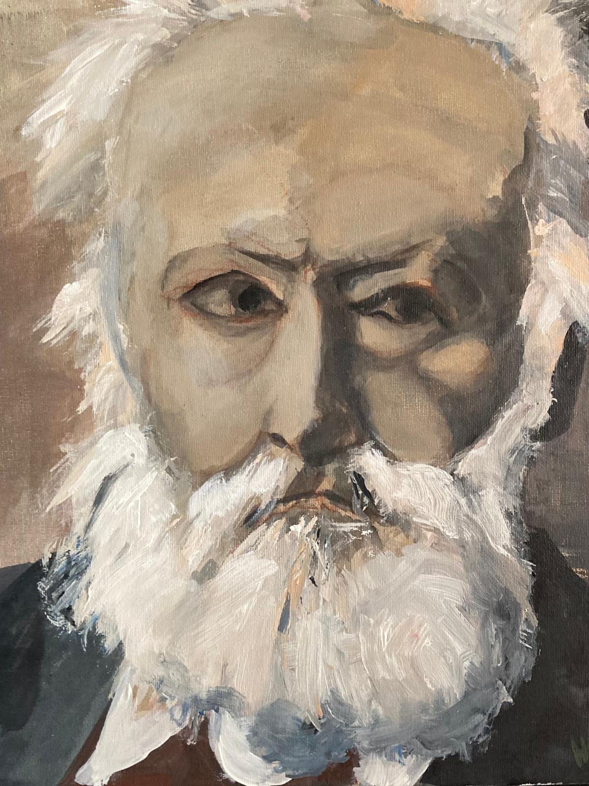 H2 Victor Hugo, 30x40 Öl/Lw 200€